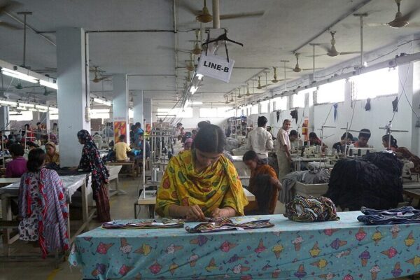 Garment factory in Bangadesh