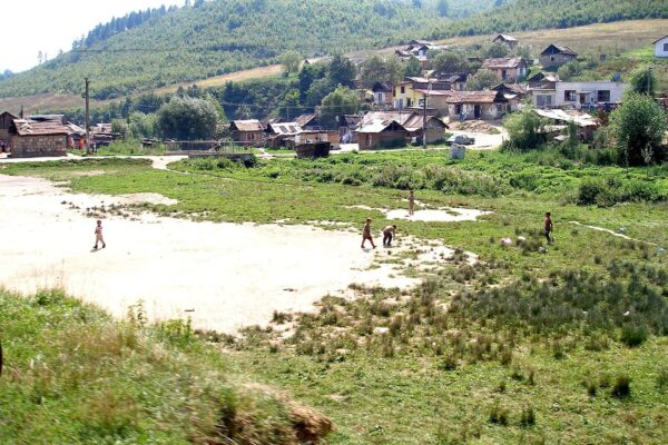 Photo of a Roman settlement in Slovakia