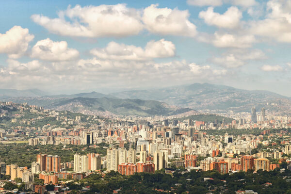 Photo of a city skyline in Venezuela