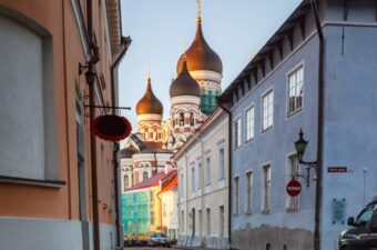 Image of a cathedral in Estonia